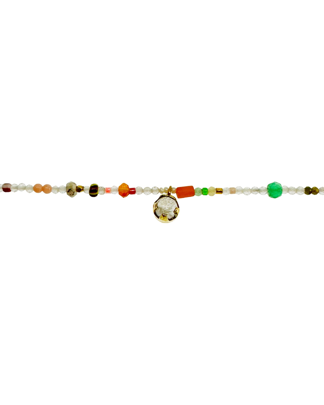 Bracelet en Laiton Doré et Pierre Semi-Précieuse BEL17