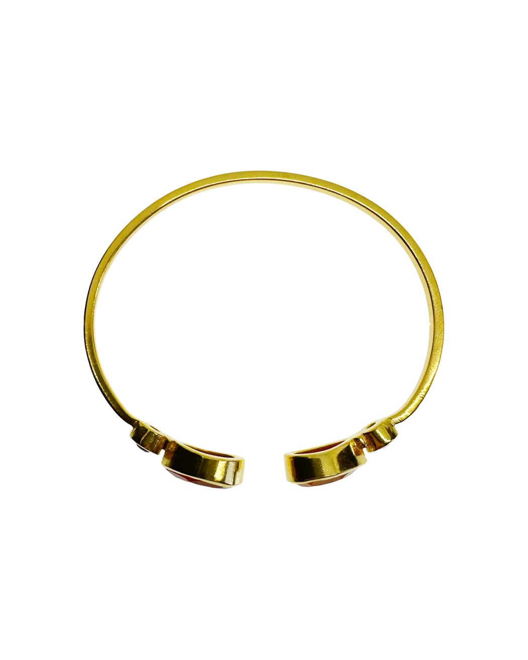 Bracelet en Laiton Doré et Pierre Semi-Précieuse N109