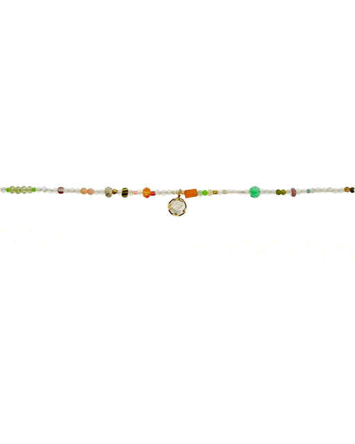 Bracelet en Laiton Doré et Pierre Semi-Précieuse BEL17