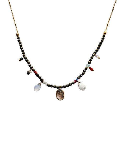 Collier en laiton doré FDC151