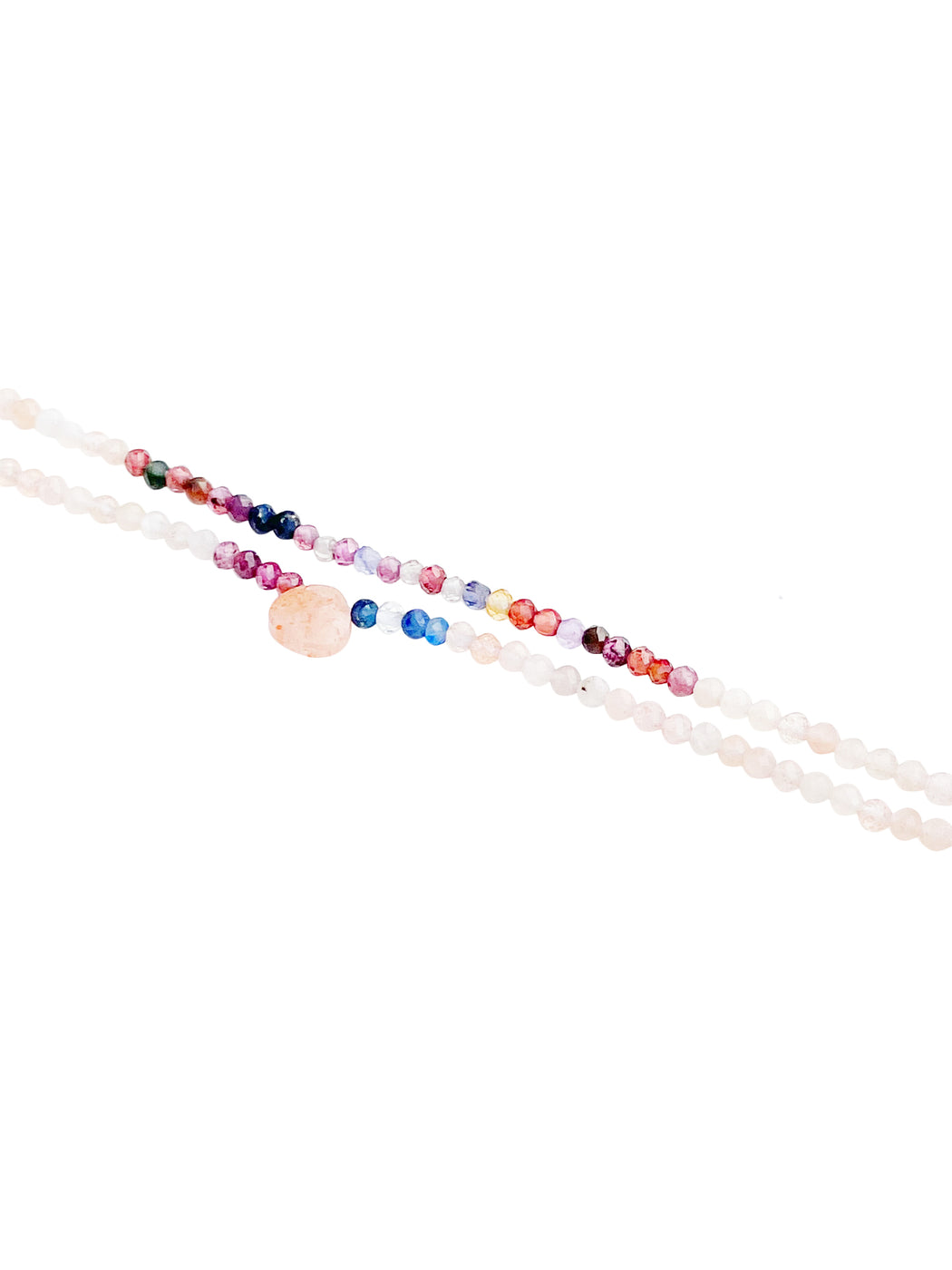 Bracelet en Laiton Doré et Pierre Semi-Précieuse B21_62