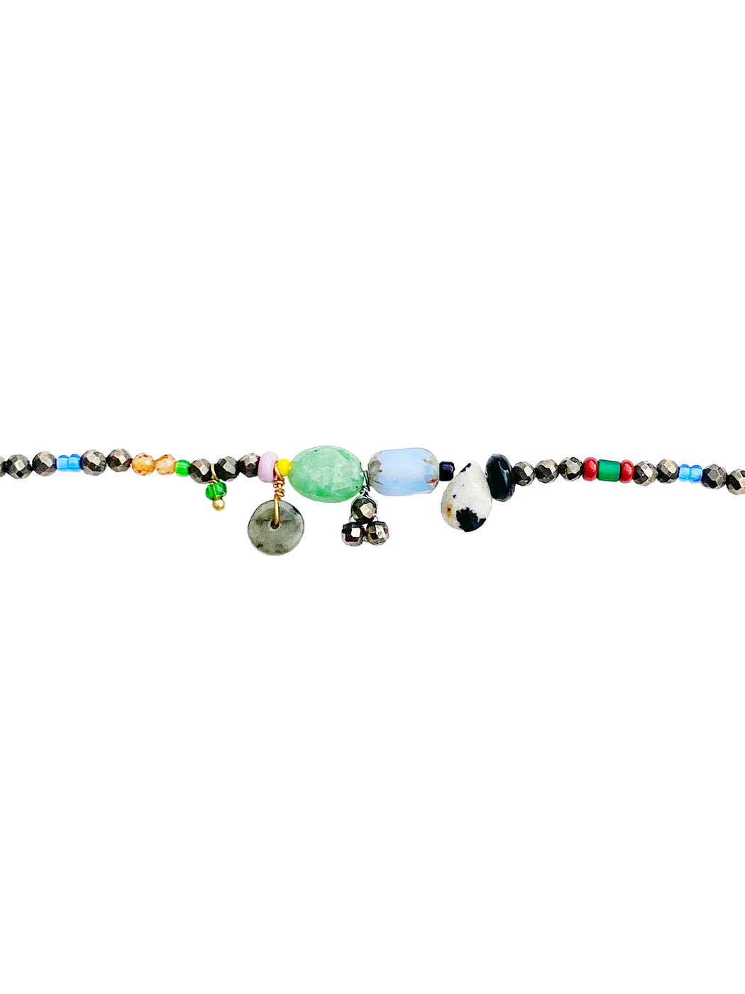 Bracelet en Laiton Doré et Pierre Semi-Précieuse B21_60