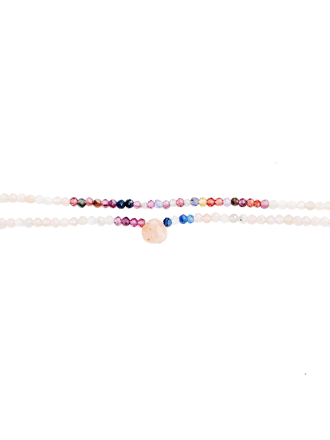 Bracelet en Laiton Doré et Pierre Semi-Précieuse B21_62
